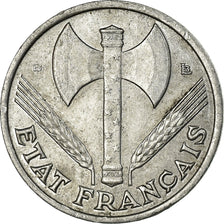 Moneda, Francia, Bazor, 50 Centimes, 1943, Beaumont - Le Roger, MBC, Aluminio
