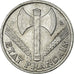 Moneda, Francia, Bazor, 50 Centimes, 1943, Beaumont - Le Roger, MBC, Aluminio