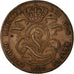Moneta, Belgio, Leopold I, 5 Centimes, 1833, MB+, Rame, KM:5.1
