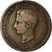 Monnaie, États italiens, NAPLES, Francesco II, 2 Tornesi, 1859, TB+, Cuivre