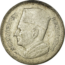 Münze, Marokko, Mohammed V, Dirham, AH 1380/1960, Paris, S+, Silber, KM:55