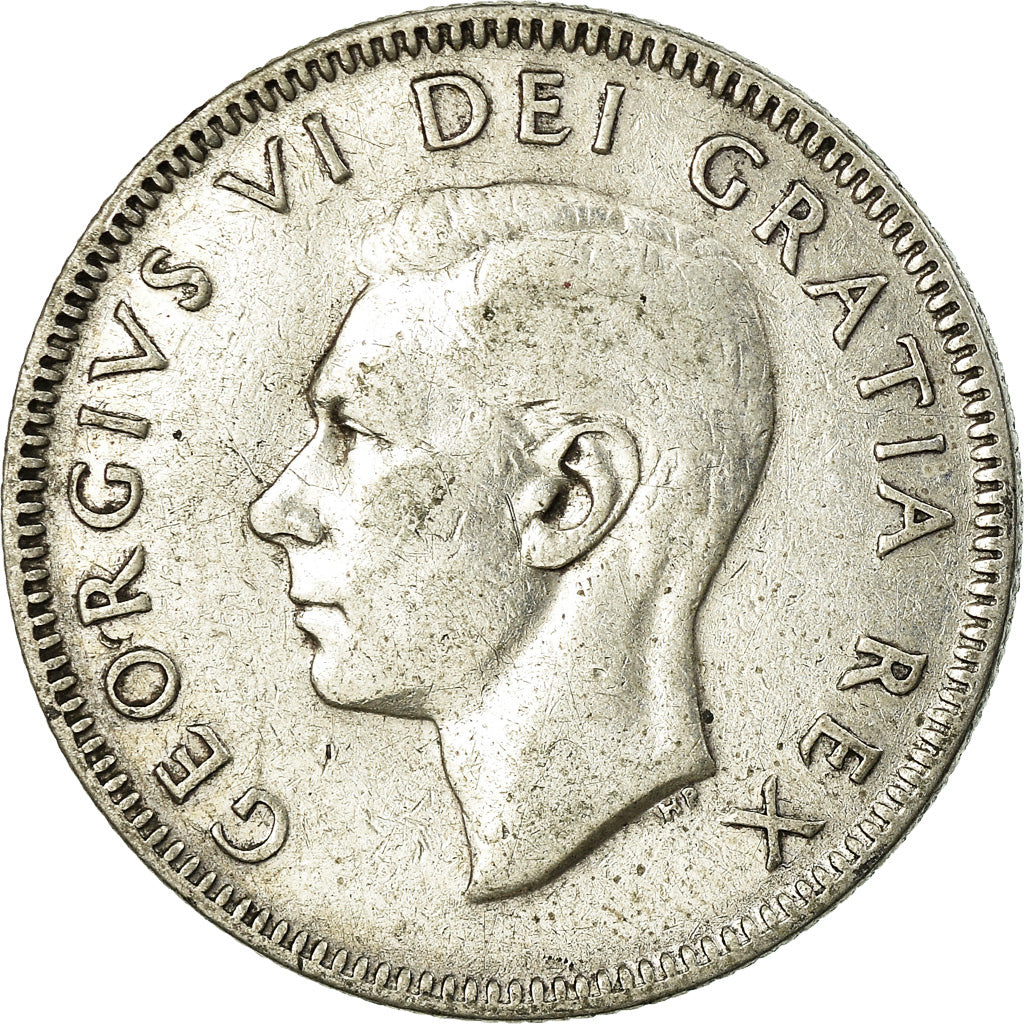 Monnaie, Canada, George VI, 25 Cents, 1948, Royal Canadian Mint, Ottawa, TTB