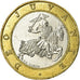 Coin, Monaco, Rainier III, 10 Francs, 1996, EF(40-45), Bi-Metallic, KM:163