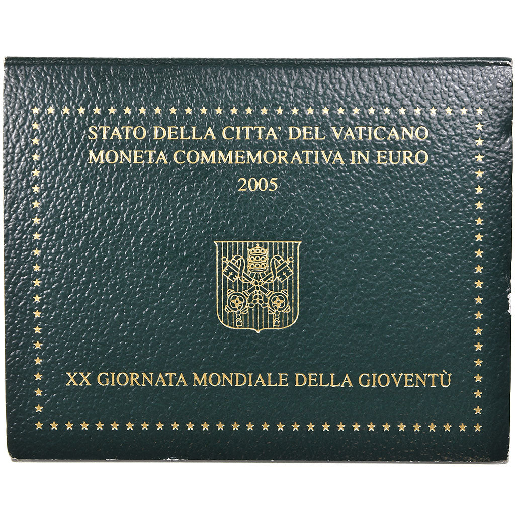 Vatican, 2 Euro, 2005, 20ème journée mondiale de la Jeunesse, FDC, Bi-Metallic