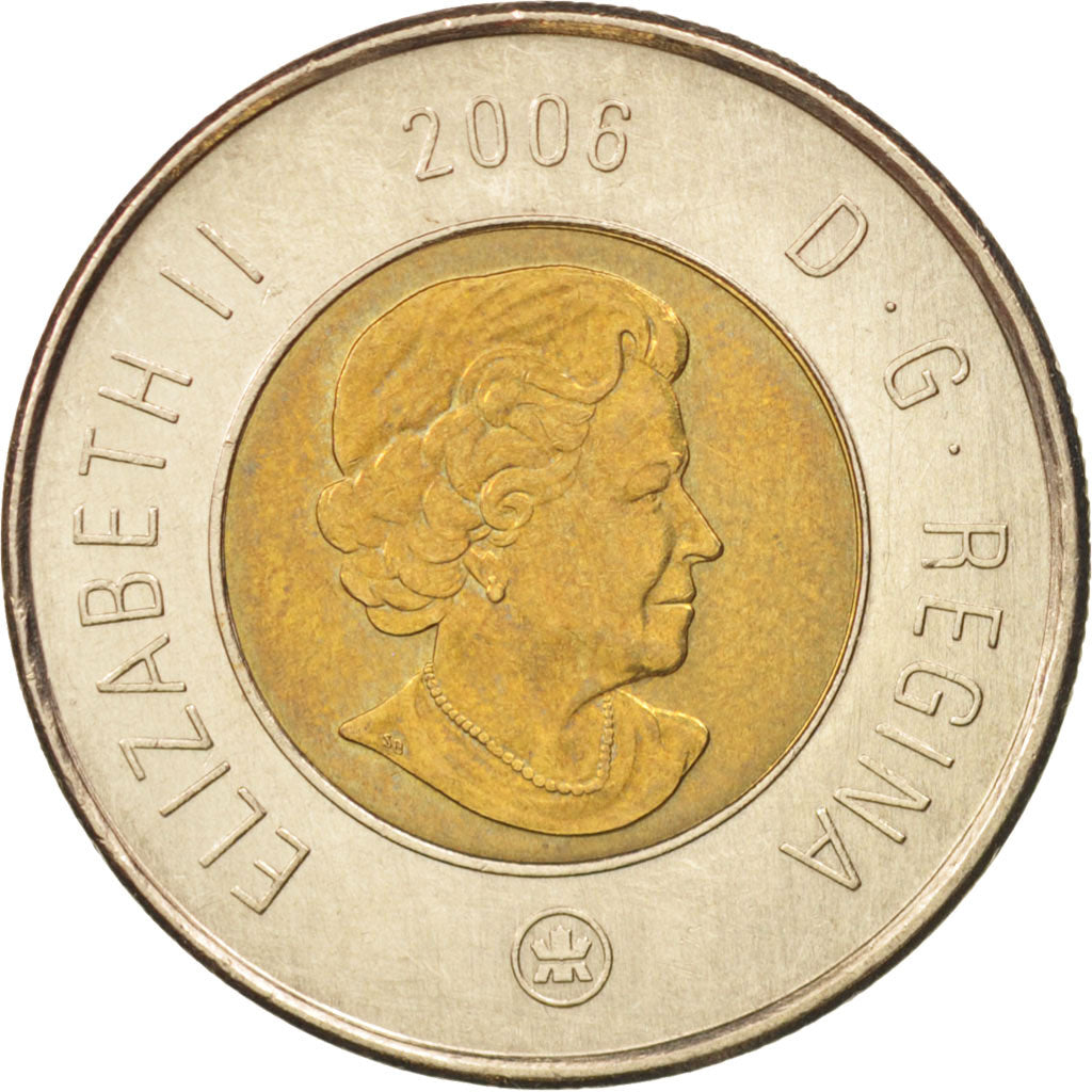 Canada, Elizabeth II, 2 Dollars, 2006, Royal Canadian Mint ,AU(50-53), KM 631