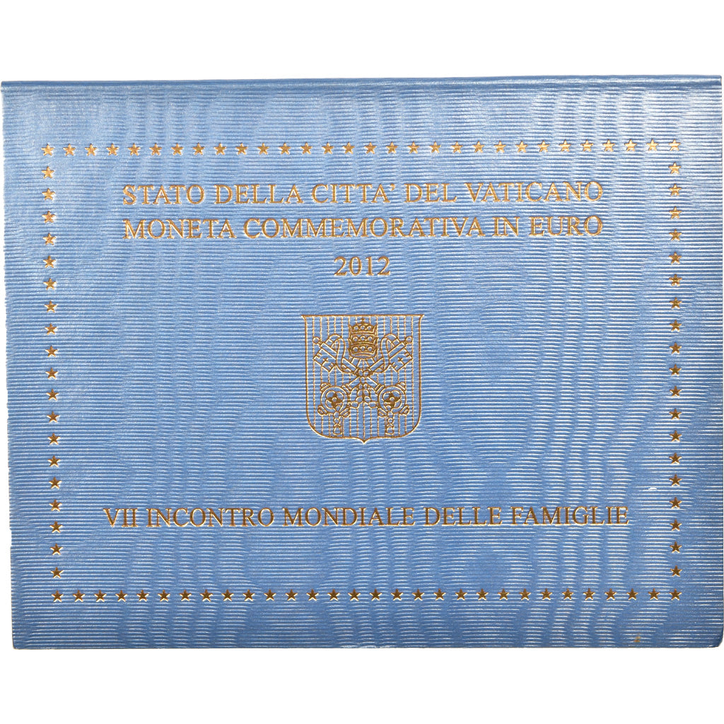 Vatican, 2 Euro, 2012, 7ème rencontre mondiale de la Famille, MS(65-70)
