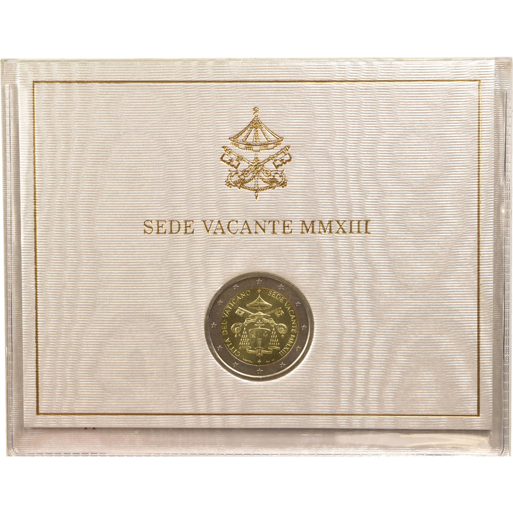 Vaticano, 2 Euro, Siège Vacant, 2013, FDC, N.C.