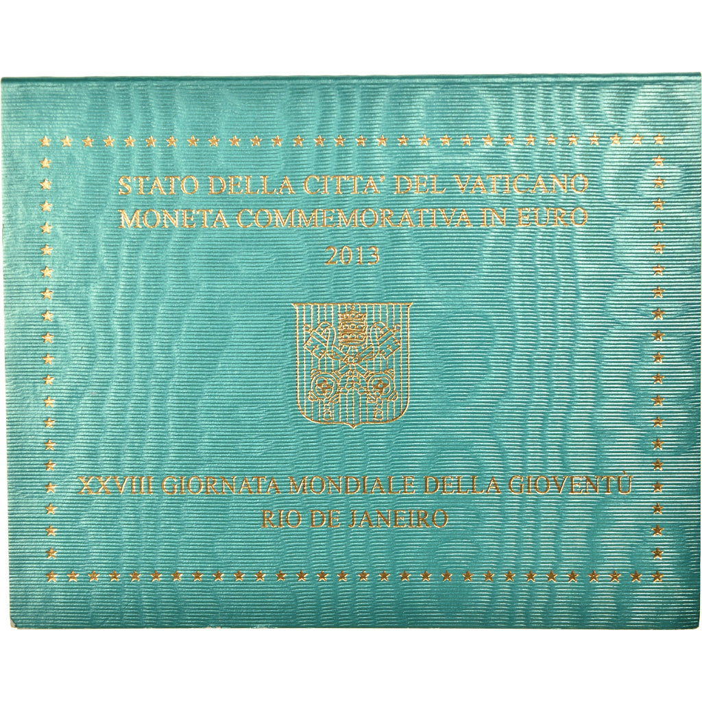 Vatikan, 2 Euro, 2013, 28ème journée mondiale de la Jeunesse, STGL, KM:446