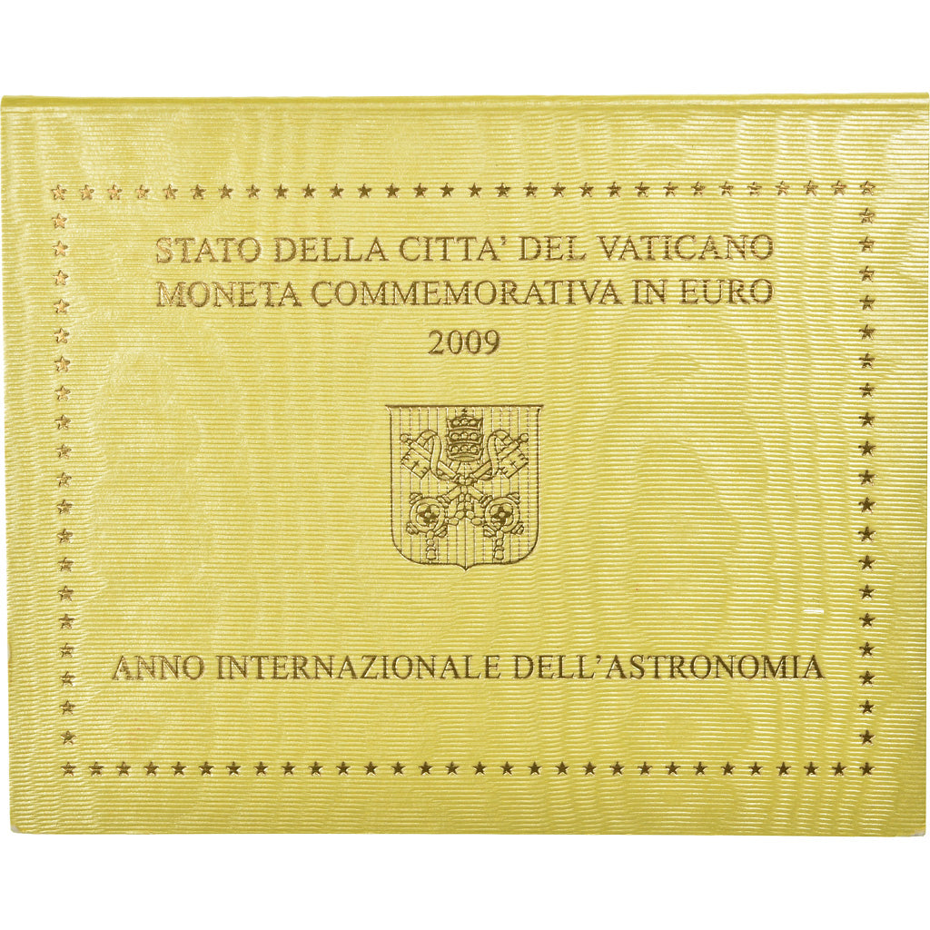 Vatikan, 2 Euro, 2009, Année internationale de l'Astronomie, STGL