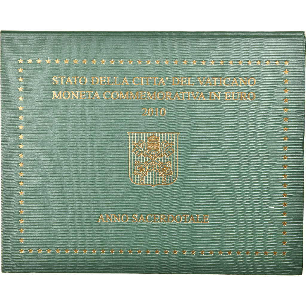 Vatikan, 2 Euro, 2010, Année sacerdotale, STGL, Bi-Metallic
