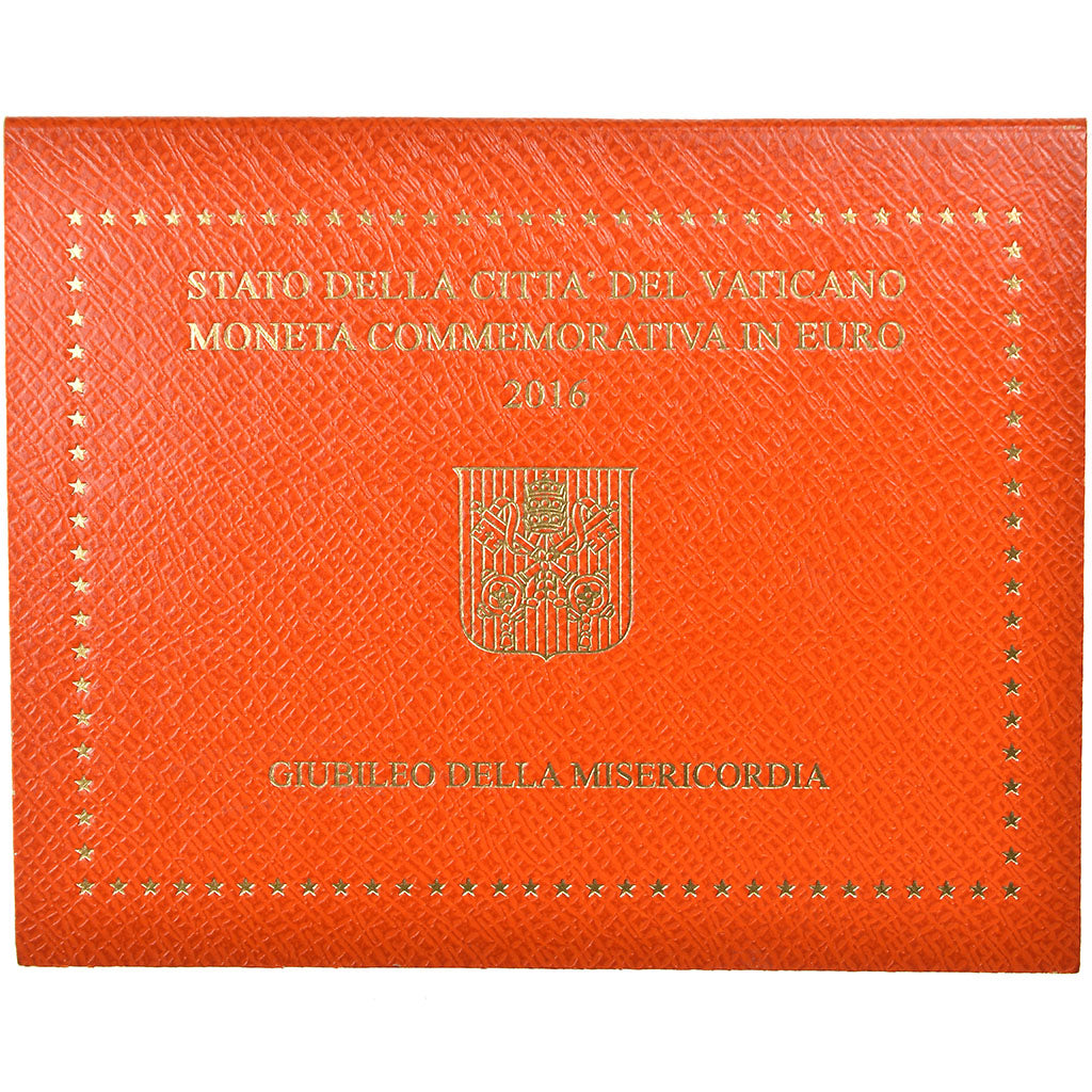 Vatican, 2 Euro, Jubilé de la Miséricorde, 2016, MS(65-70), Bi-Metallic