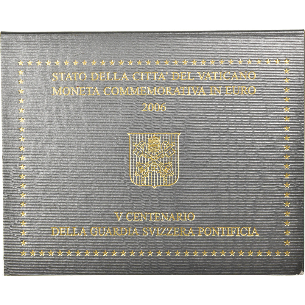 Vatican, 2 Euro, 500 ans de la Garde Suisse Pontificale, 2006, MS(65-70)