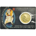 VATICAN CITY, 50 Euro Cent, 2016, Coin card, MS(65-70), Brass