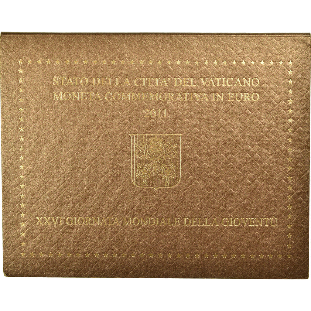 Vatican, 2 Euro, 2011, 26ème journée mondiale de la jeunesse, FDC, KM:446