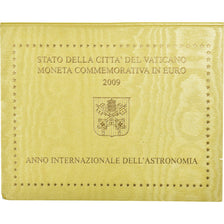 Vatikan, 2 Euro, 2009, Année internationale de l'Astronomie, STGL
