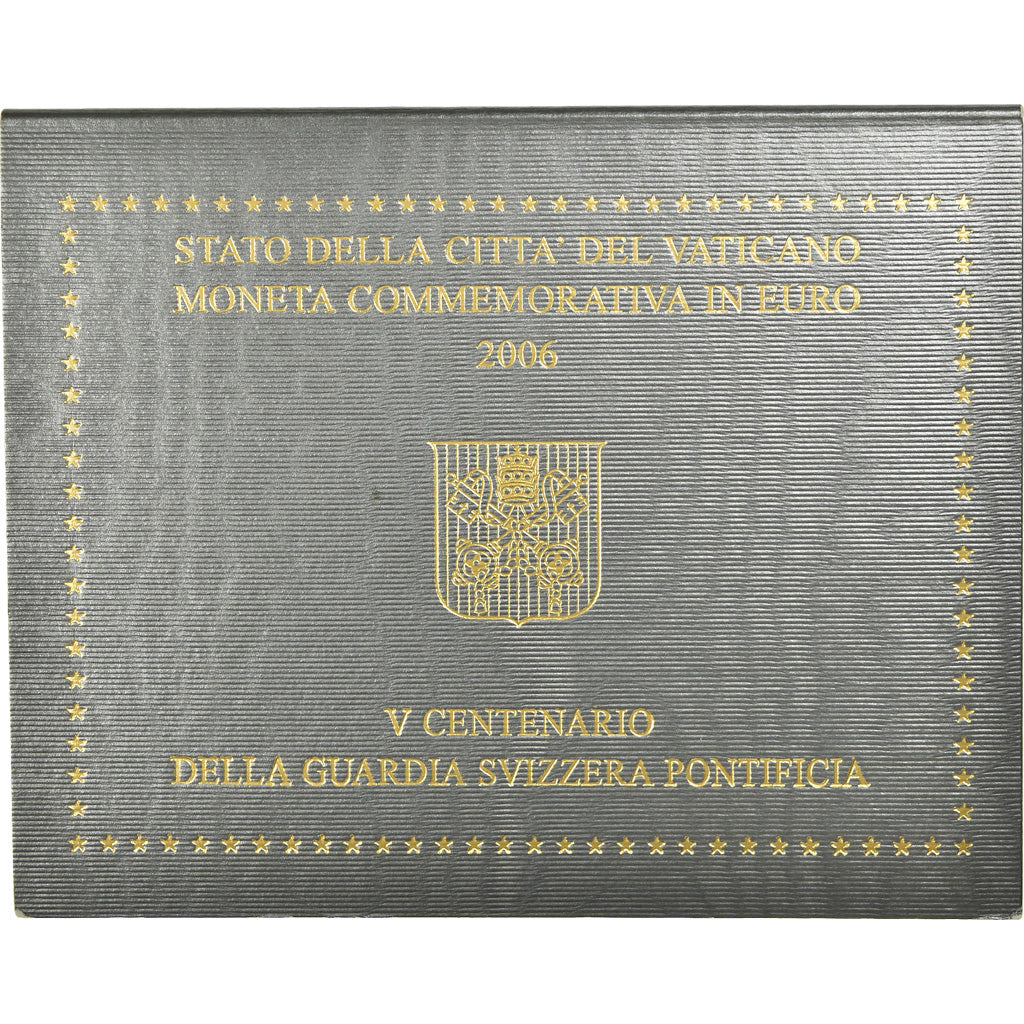 Vatican, 2 Euro, 500 ans de la Garde Suisse Pontificale, 2006, MS(65-70)