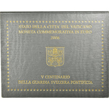 Vatican, 2 Euro, 500 ans de la Garde Suisse Pontificale, 2006, MS(65-70)