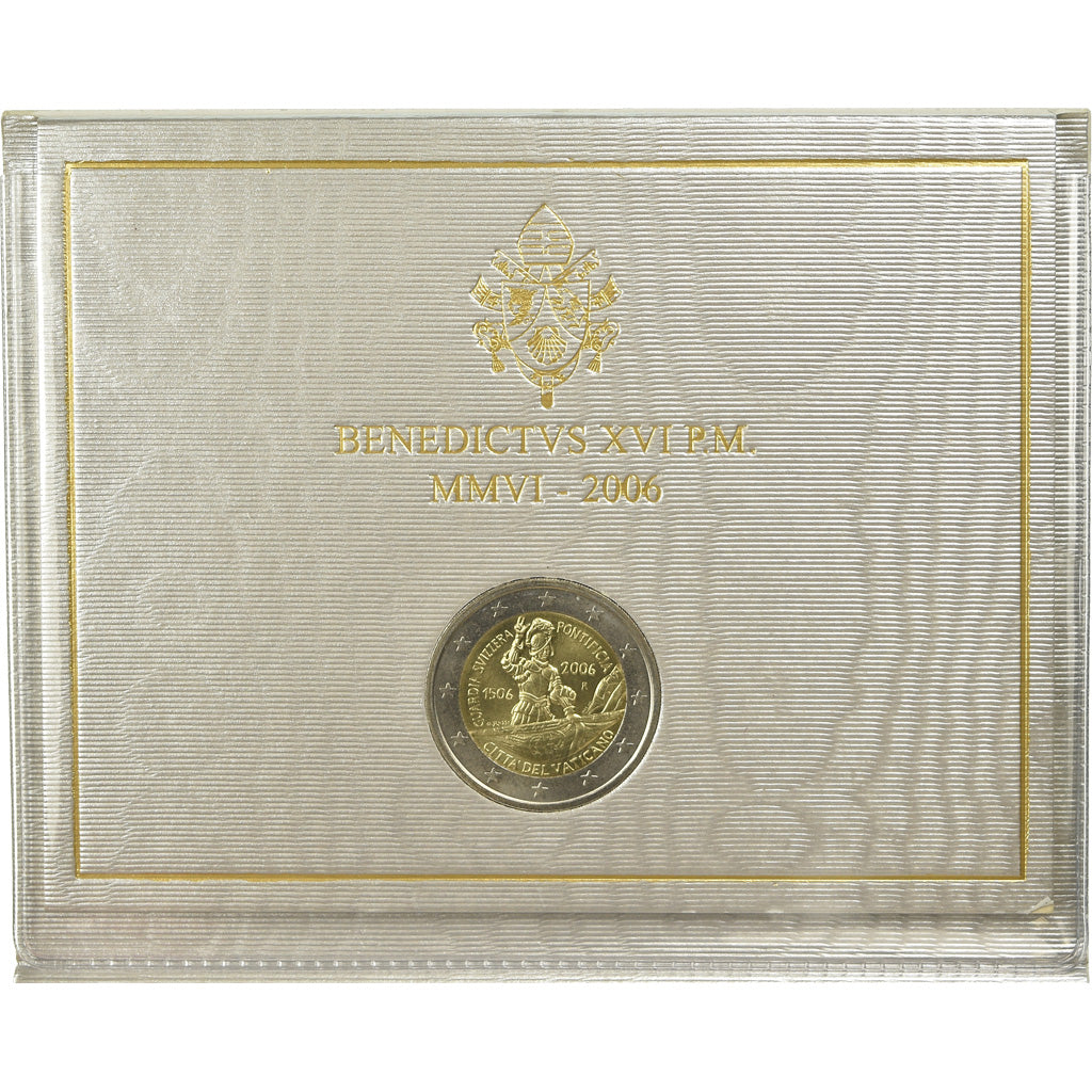 Vatican, 2 Euro, 500 ans de la Garde Suisse Pontificale, 2006, MS(65-70)