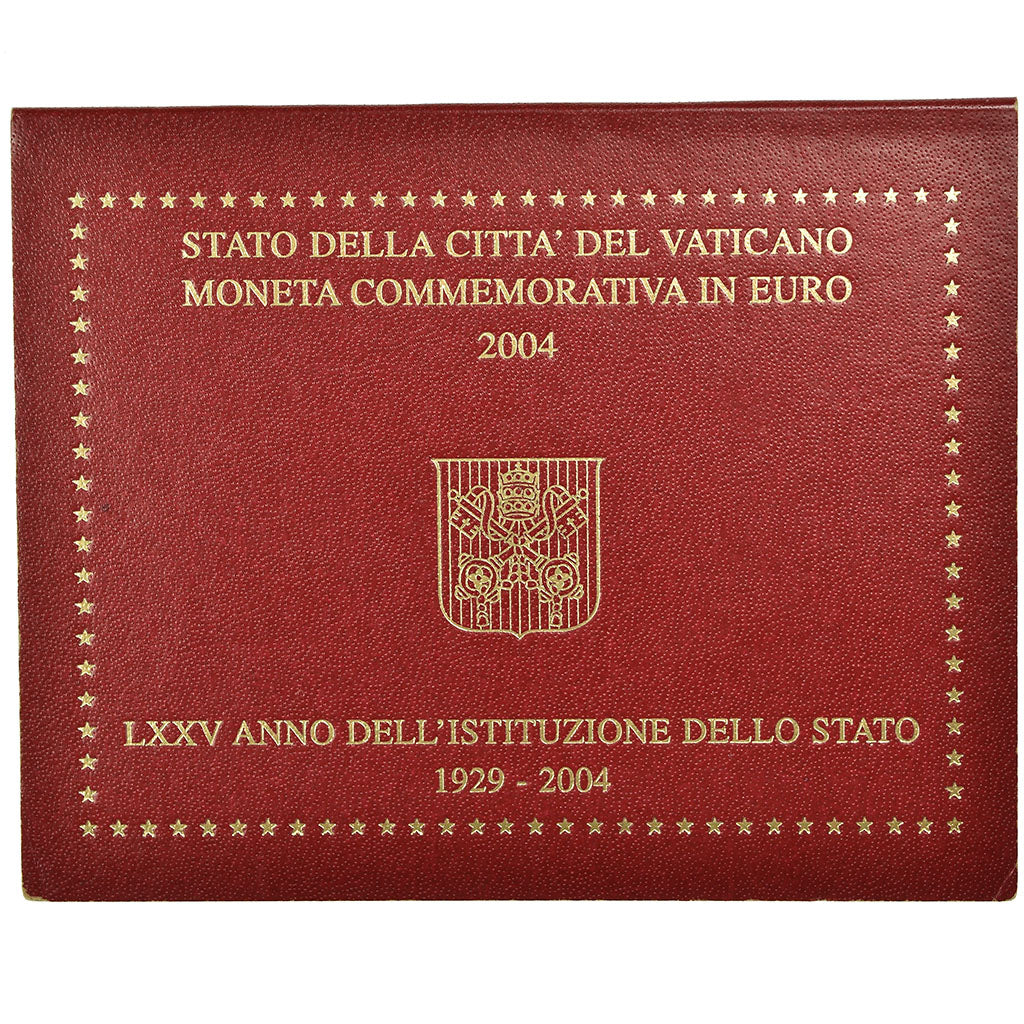 Vatican, 2 Euro, 2004, 75 ème anniversaire de la Fondation de l'Etat du