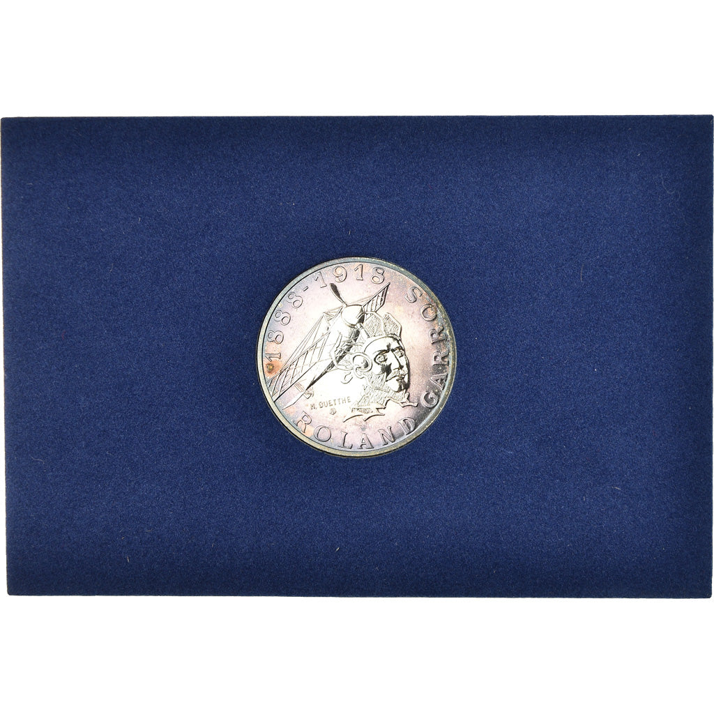 Coin, France, Roland Garros, 10 Francs, 1988, Paris, BU, MS(65-70), Silver