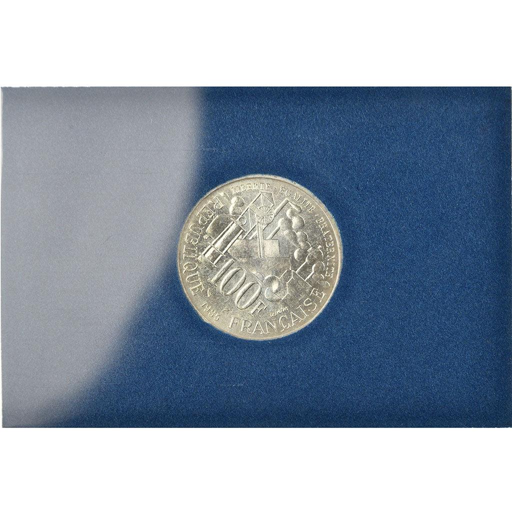 Münze, Frankreich, Germinal, 100 Francs, 1985, BU, STGL, Silber, KM:957