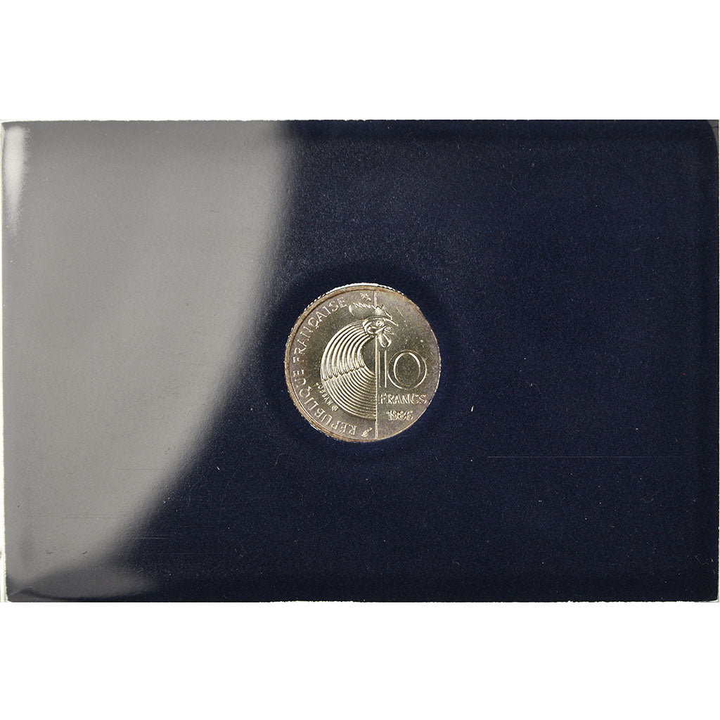 Coin, France, Schuman, 10 Francs, 1986, Paris, BU, MS(65-70), Silver, KM:958a