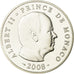 Monaco, 5 Euro, 2008, Paris, MS(65-70), Srebro, Gadoury:3, KM:197