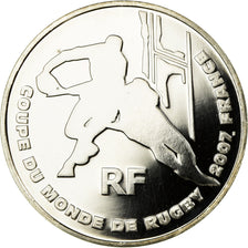 France, 1/4 Euro, Coupe du monde de Rugby en France, 2007, BU, FDC, Argent