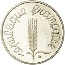 Munten, Frankrijk, Centime, 1975, Paris, Piéfort, FDC, Chrome-Steel, KM:P512