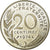 Moneta, Francja, 20 Centimes, 1974, Paris, Piéfort, AU(55-58), Aluminium-Brąz