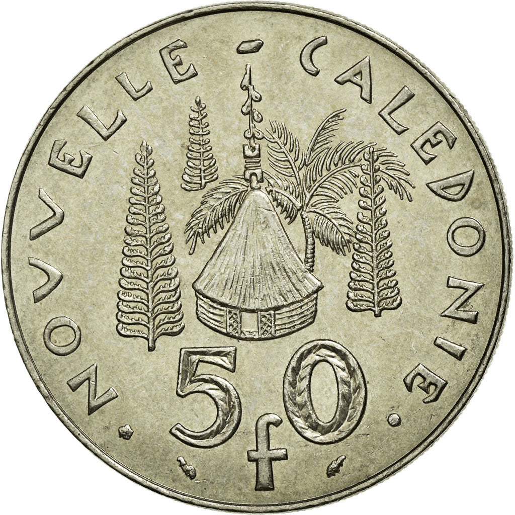Monnaie, Nouvelle-Calédonie, 50 Francs, 1987, Paris, TTB+, Nickel, KM:13