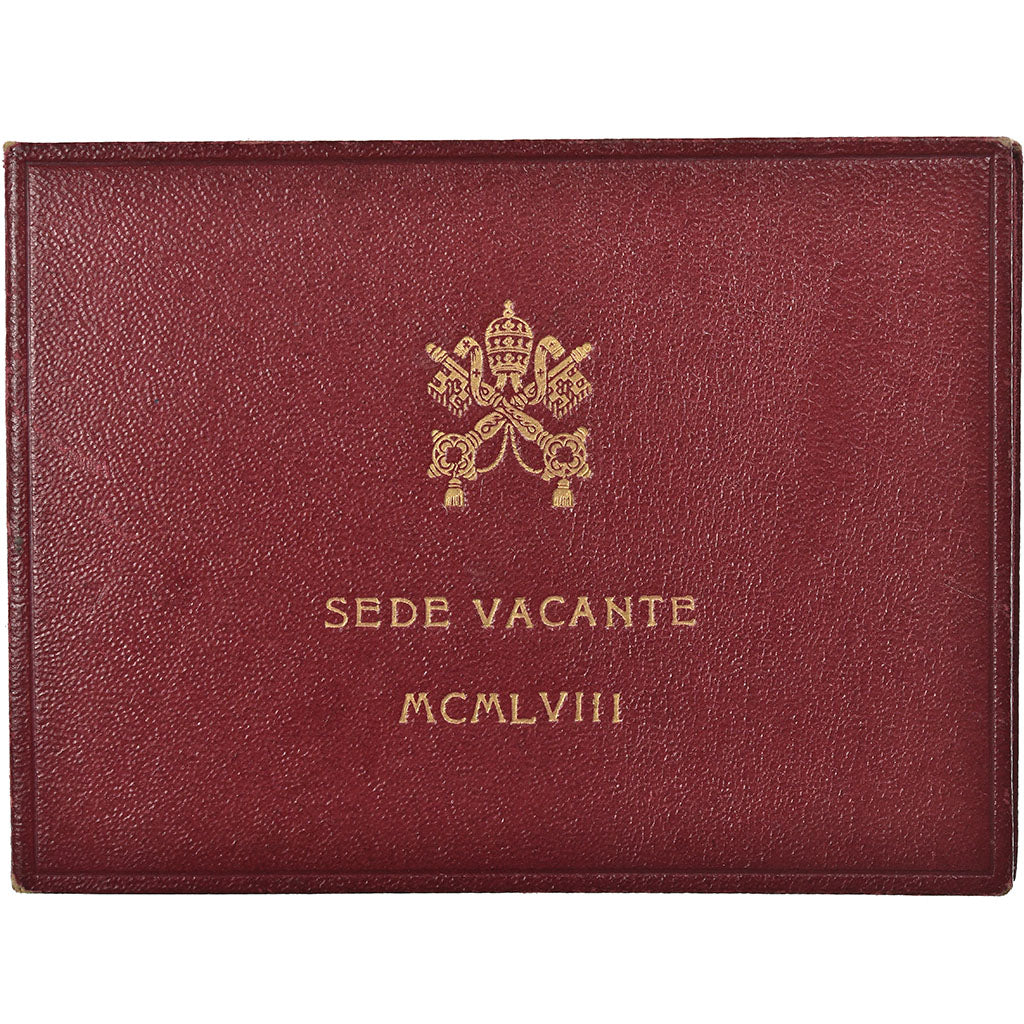 Coin, VATICAN CITY, Sede Vacante, 500 Lire, 1958, Roma, MS(63), Silver, KM:57