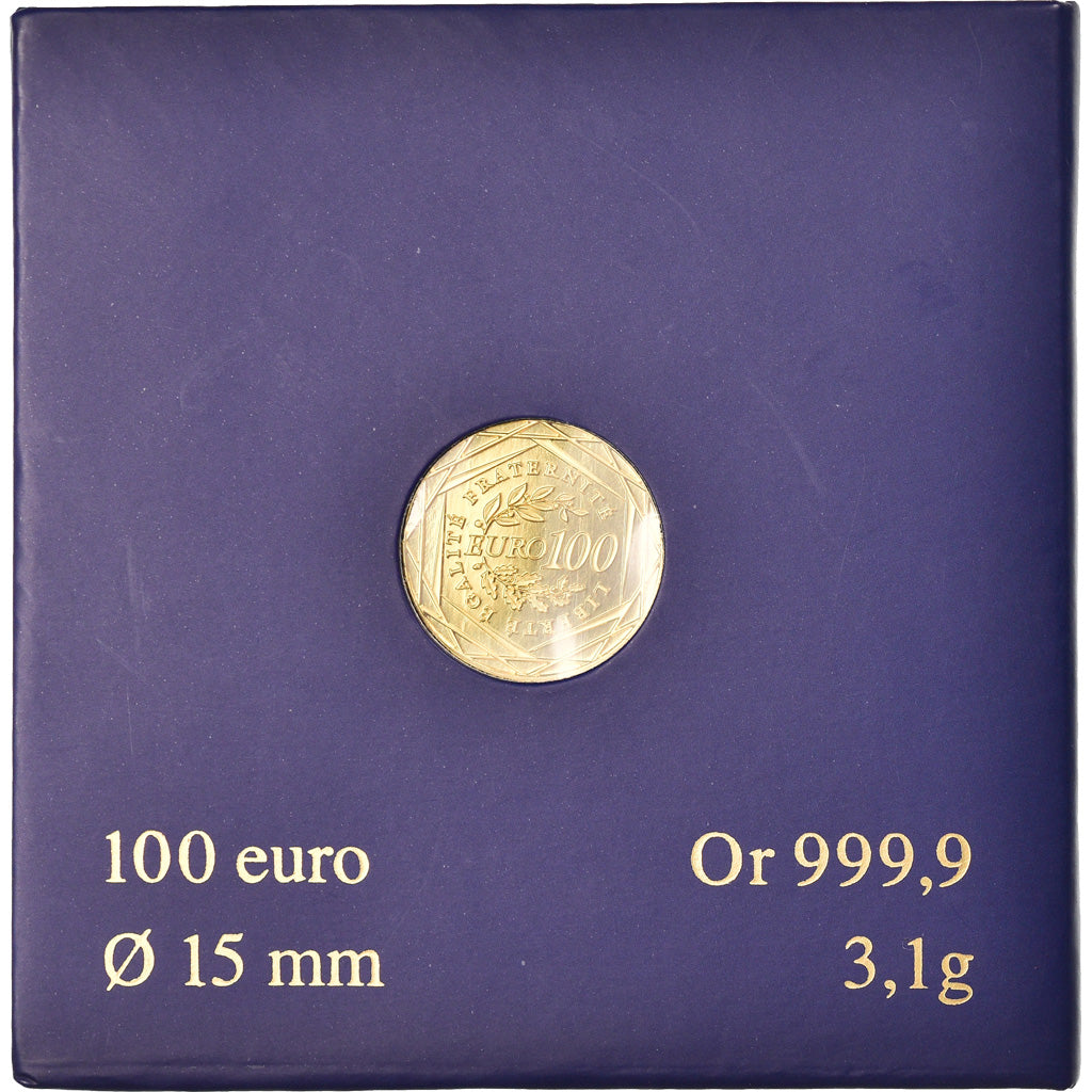 Frankreich, 100 Euro, 2009, STGL, Gold