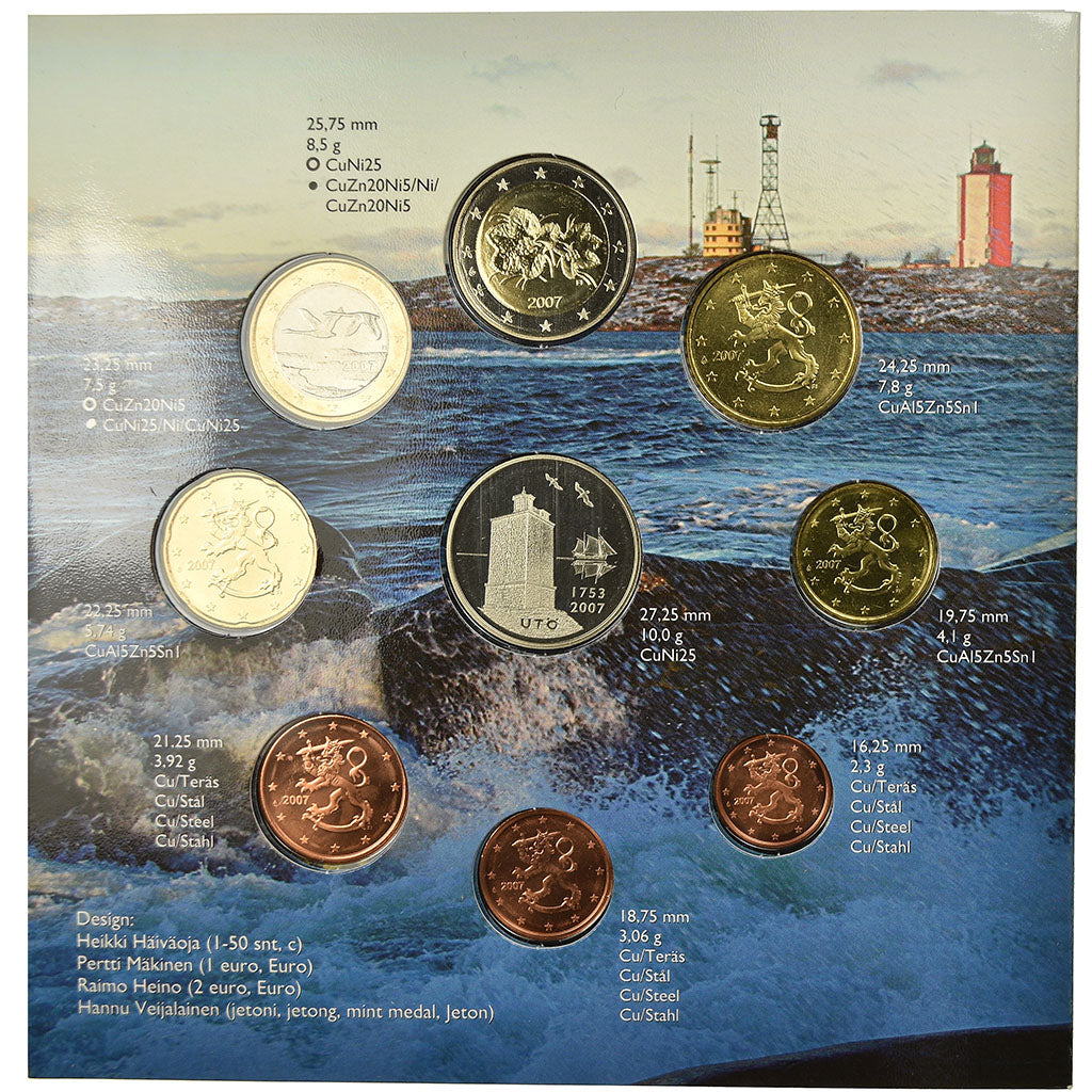 Finlandia, Set, 2007, FDC, Sin información