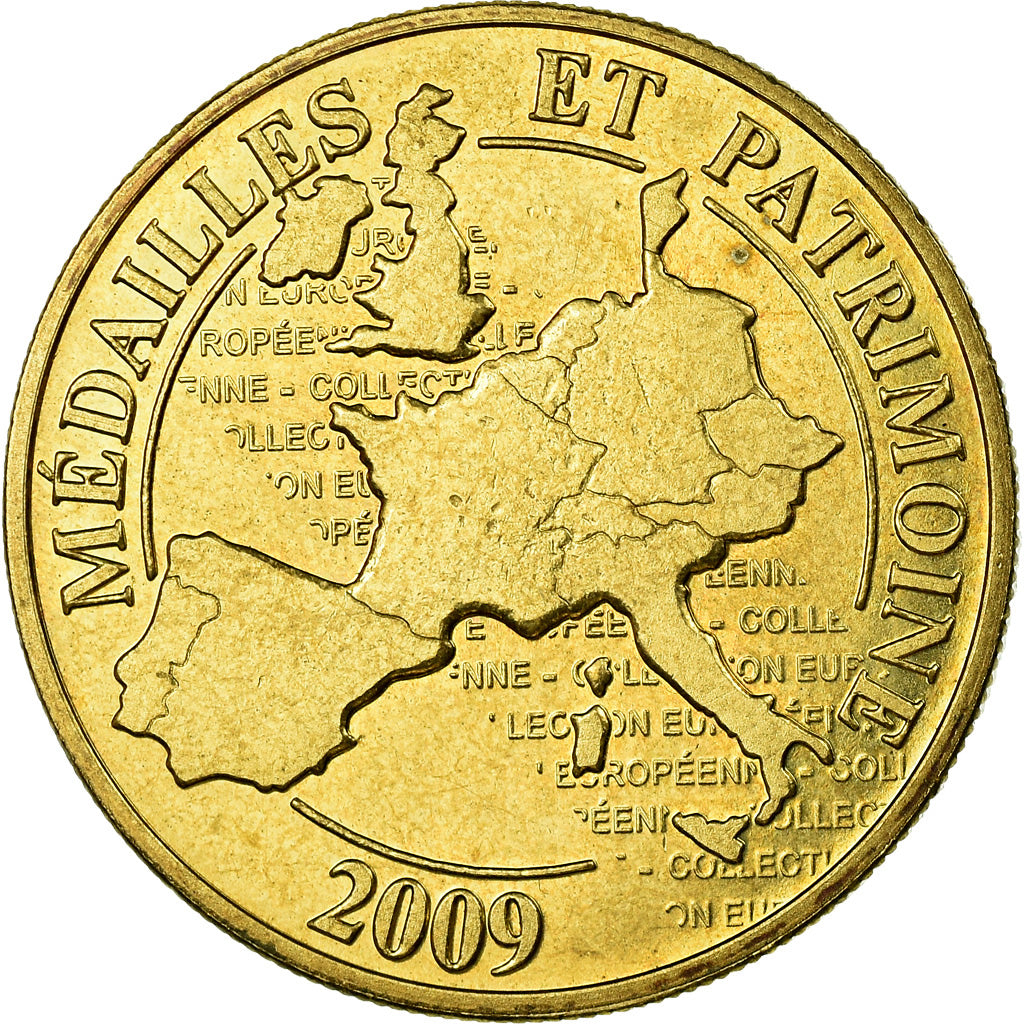 Francia, Token, Touristic token, Beauval - Zoo -Tigre, Arts & Culture, 2009