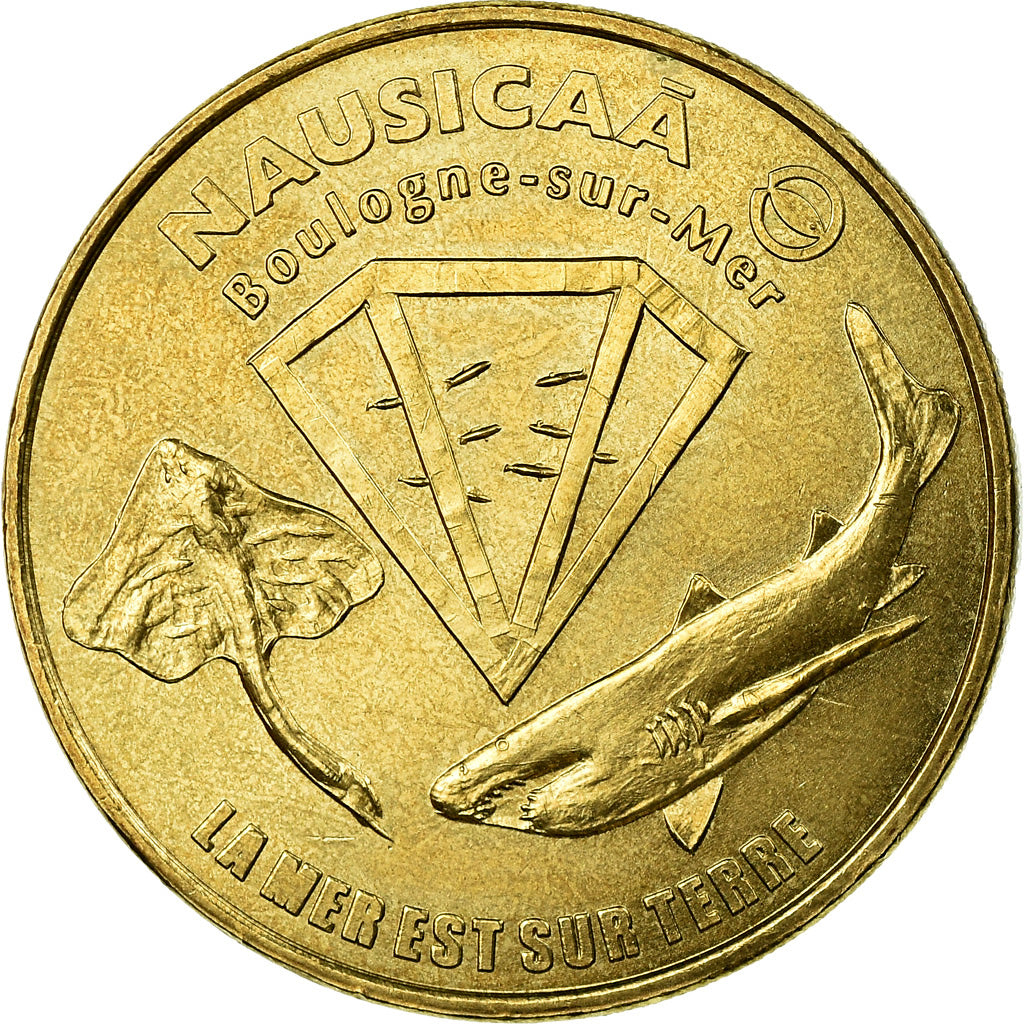 França, Token, Token turístico, Boulogne-sur Mer  - Nausicaa n° 1, Artes e