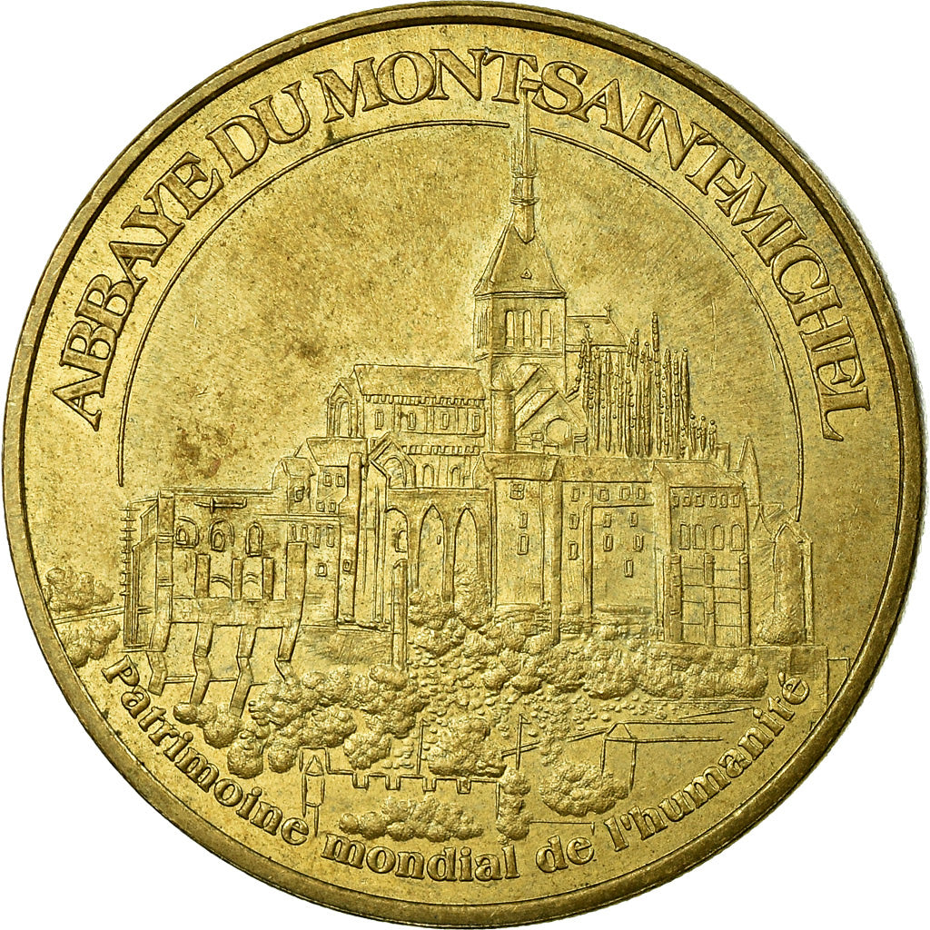 Francia, Token, Touristic token, le Mont-Saint-Michel - Vue générale n°4
