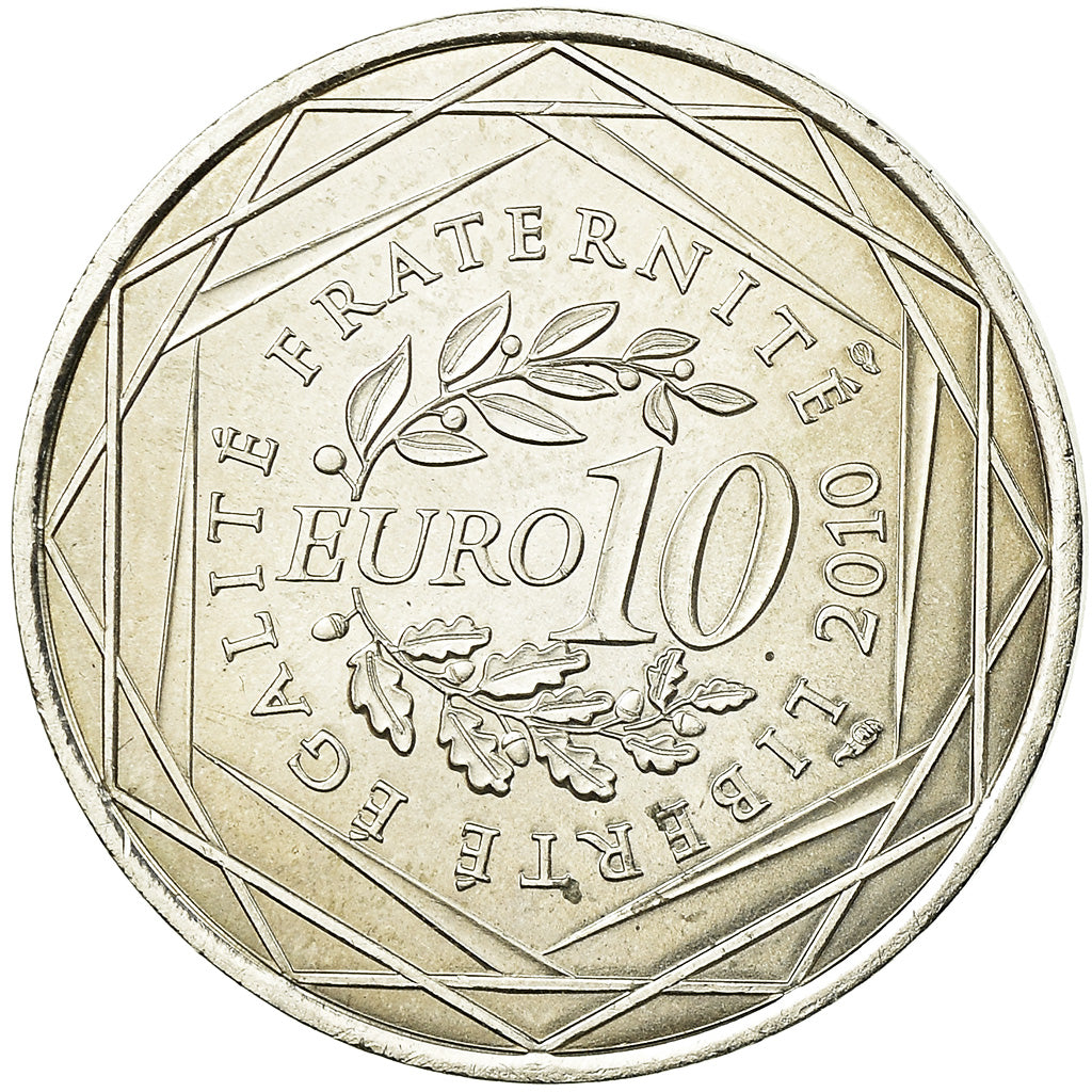 France, 10 Euro, Nord-Pas de Calais, 2010, SUP, Argent, KM:1664