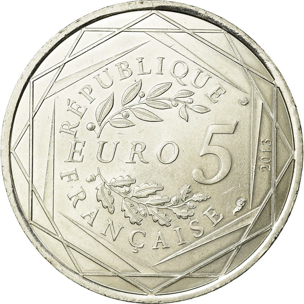 Frankreich, 5 Euro, Fraternité, 2013, VZ, Silber