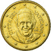 CITTÀ DEL VATICANO, 50 Euro Cent, 2016, SPL-, Ottone