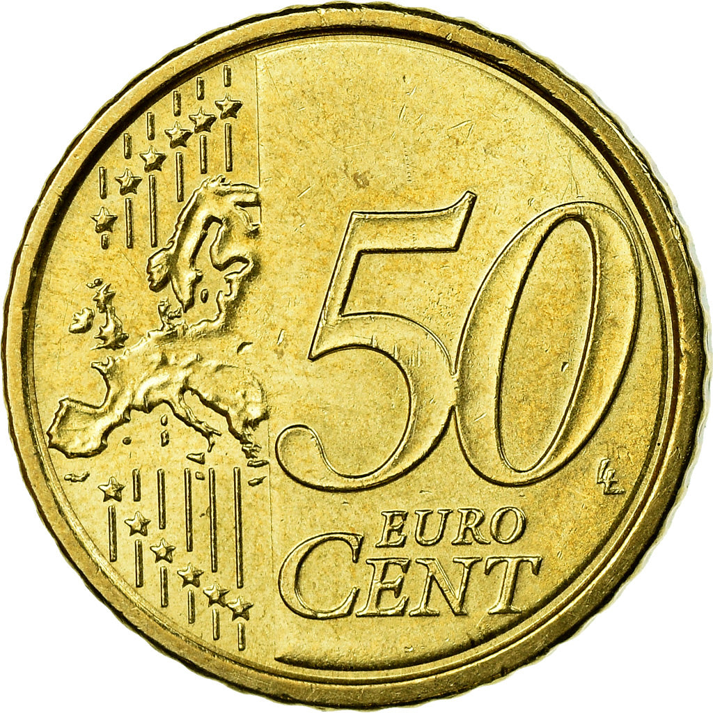 CITTÀ DEL VATICANO, 50 Euro Cent, 2016, SPL-, Ottone