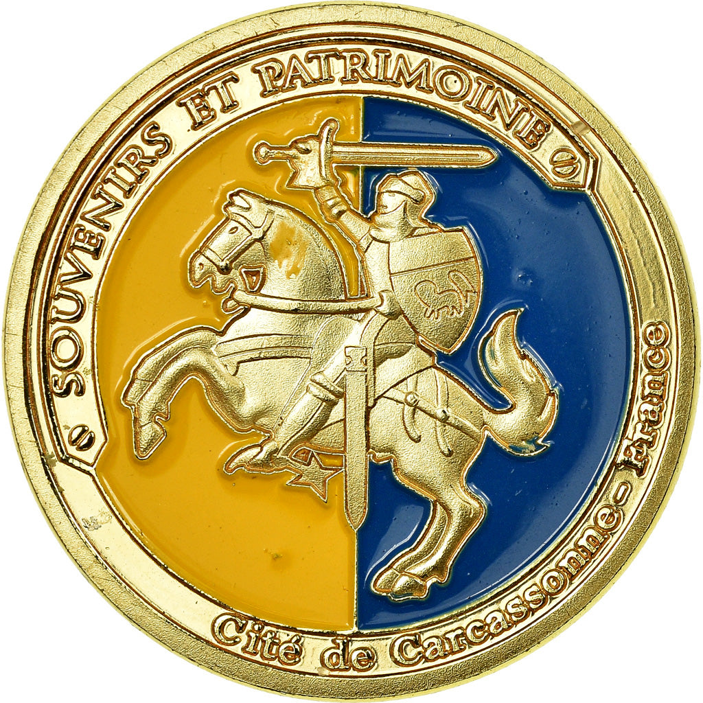 Francia, Token, Touristic token, Carcassonne - Ville haute, Souvenirs et