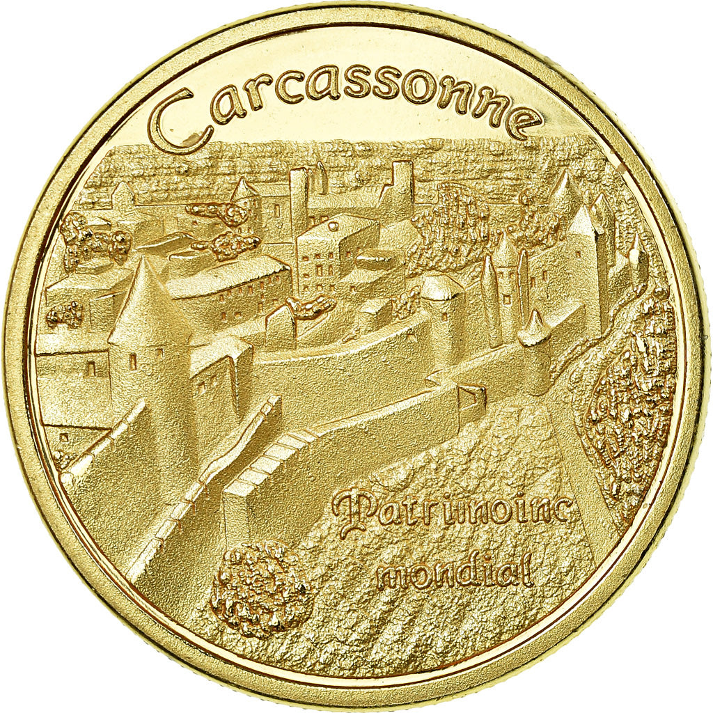 Francia, Token, Touristic token, Carcassonne - Ville haute, Souvenirs et