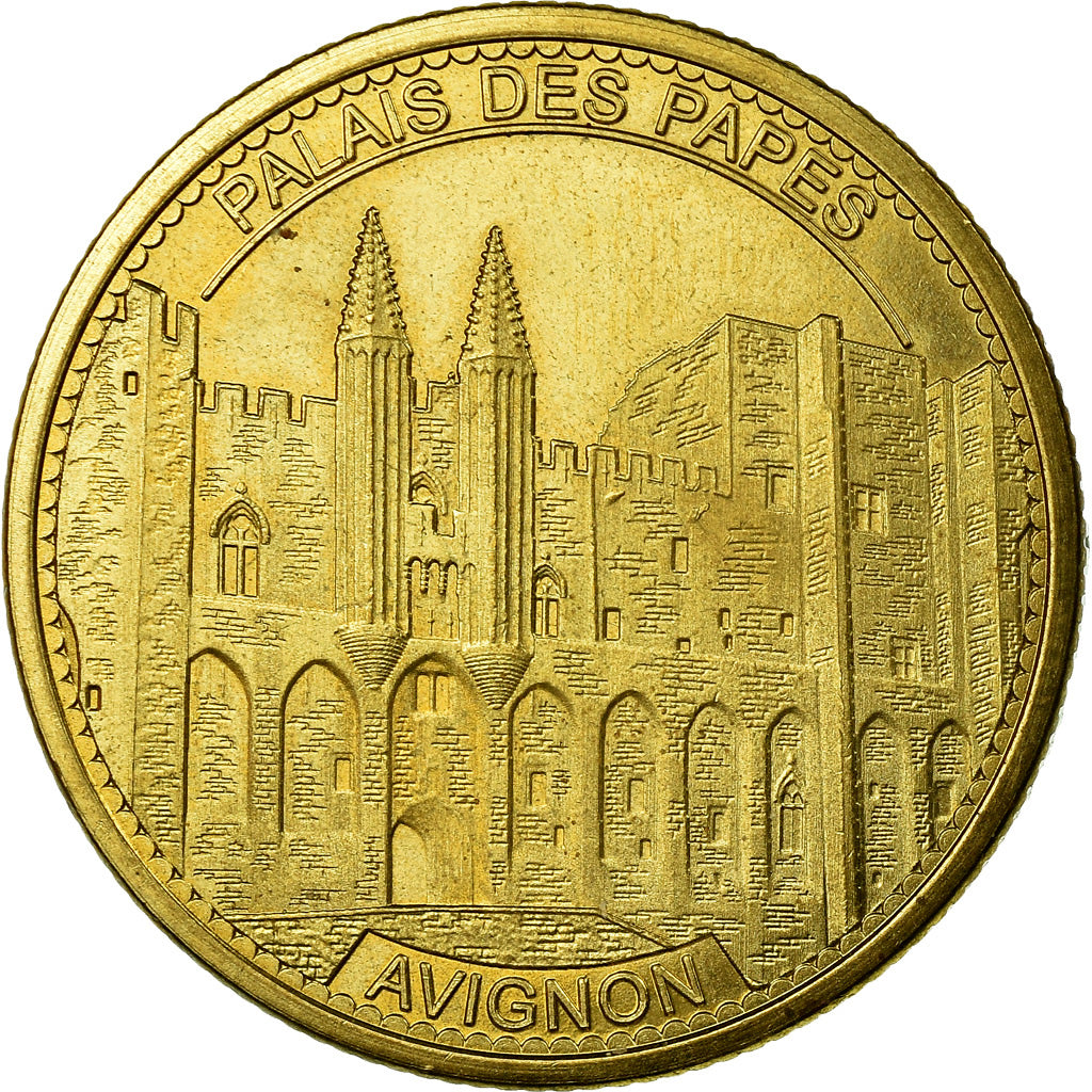 France, Token, Touristic token, Avignon - Palais  des Papes n°1, Arts &