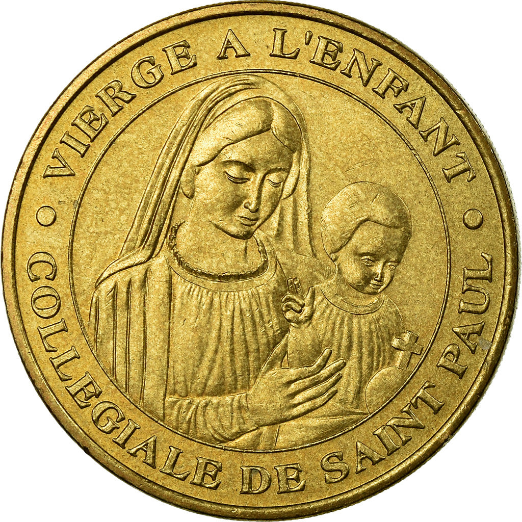 Francia, Token, Jetón turístico, 06/ Vierge à l'enfant - Saint-Paul de Vence