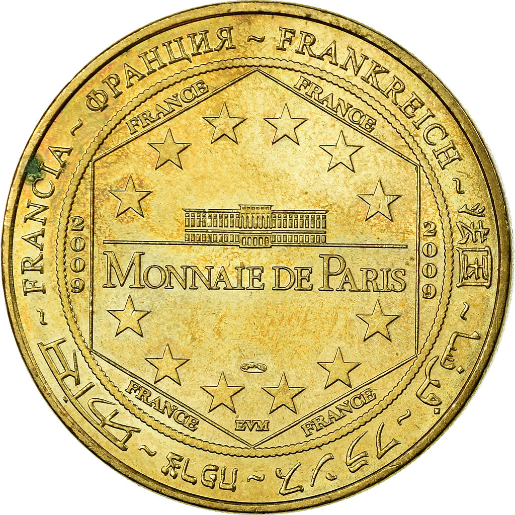 Francja, Token, Żeton turystyczny, 14/ Bayeux - Tapisseries - Drakkar, Sztuka i