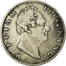 Coin, INDIA-BRITISH, William IV, Rupee, 1835, Bombay, VF(30-35), Silver
