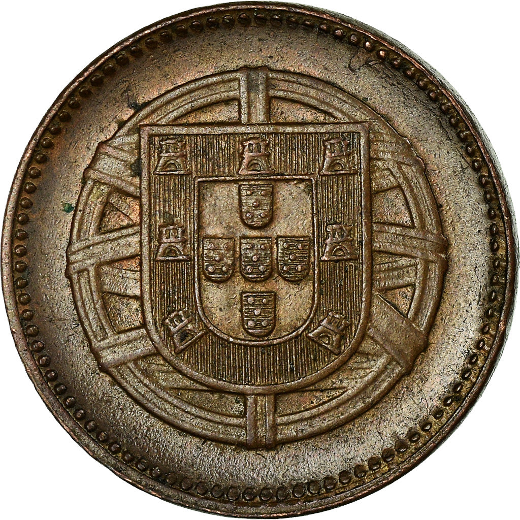 Coin, Portugal, 2 Centavos, 1918, EF(40-45), Bronze, KM:568