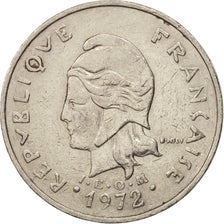 New Caledonia, 20 Francs, 1972, Paris, AU(50-53), Nickel, KM:12