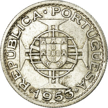 Moneta, Capo Verde, 10 Escudos, 1953, BB, Argento, KM:10